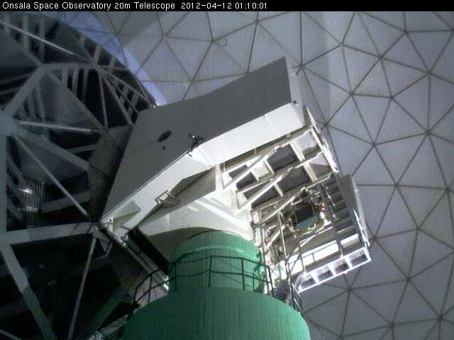 Figure 2: Onsala 20-m antenna